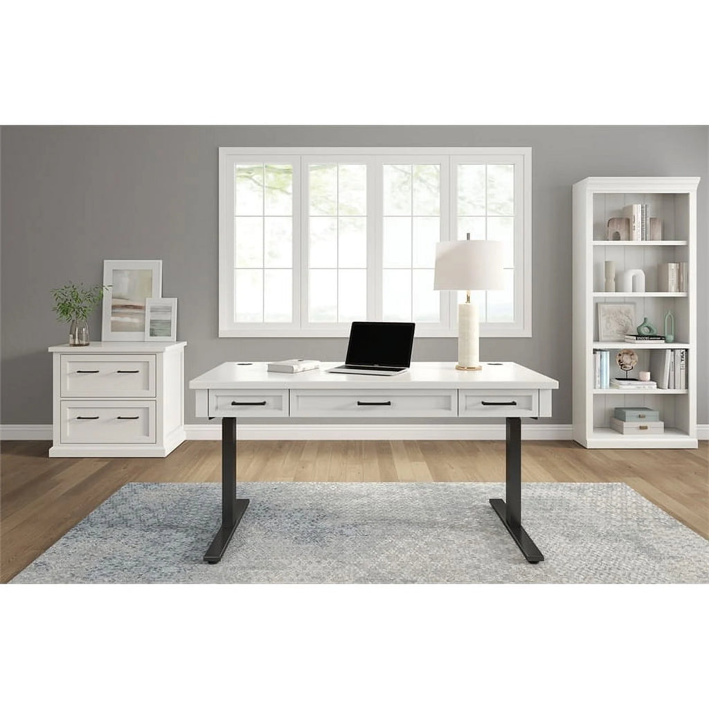 Electric Sit/Stand Desk Height Adjustable Table White S19203