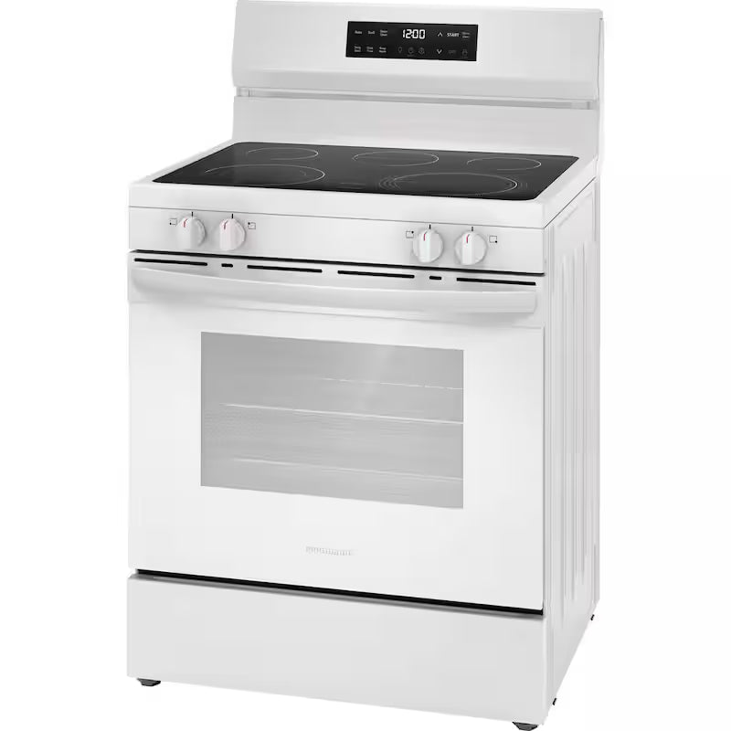 White 5 Element Freestanding Electric Range I66169