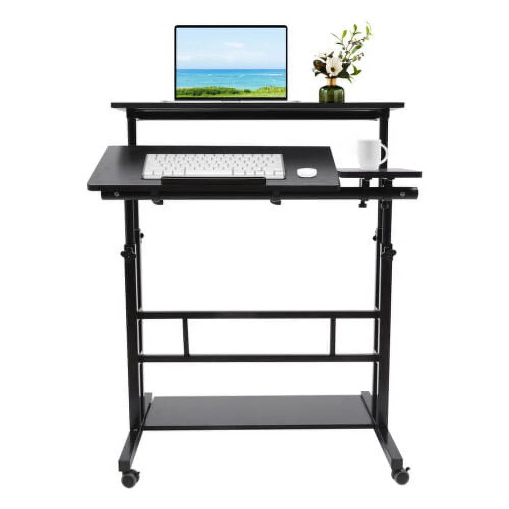 Rolling Computer Desk with Wheel W17552