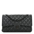 Lambskin Quilted Medium Double Flap B42594
