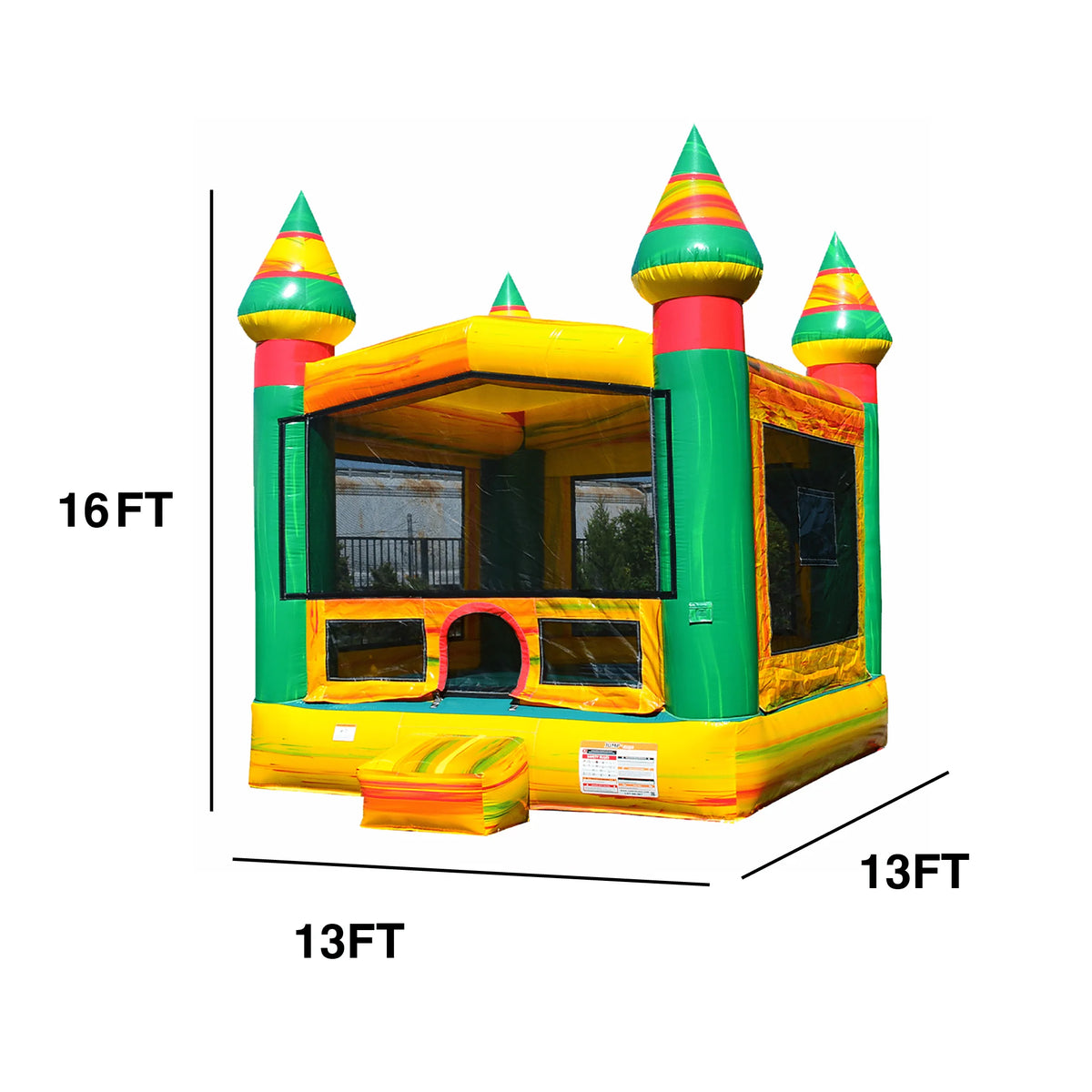 Commercial Grade Bounce House with Blower L356