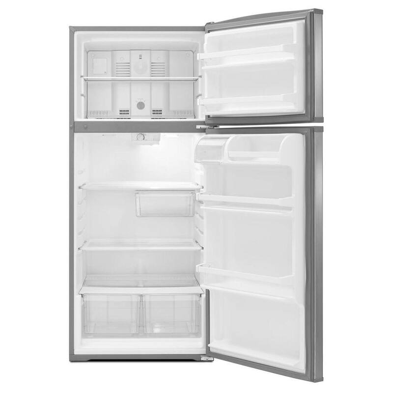 16 cu. ft. Top Freezer Refrigerator in Stainless Steel C380