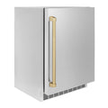 24 Can Beverage Fridge with Stainless Steel Door F99225