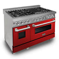 7 Burner Dual Fuel Range with Double Oven F5978