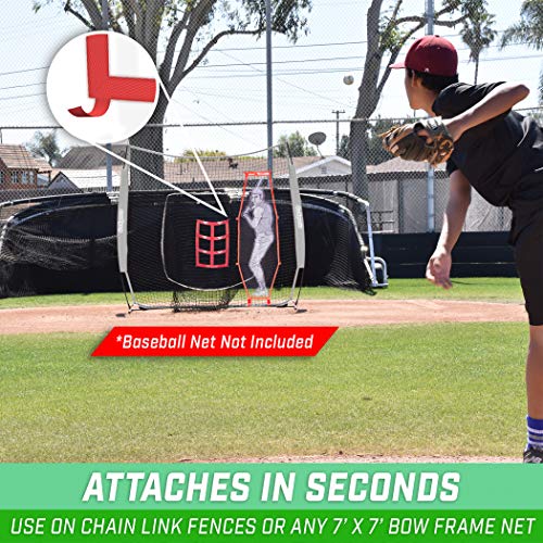 Baseball & Softball Pitching Kit with Strike Zone G4726
