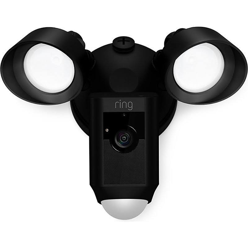 Black Floodlight Camera C8456