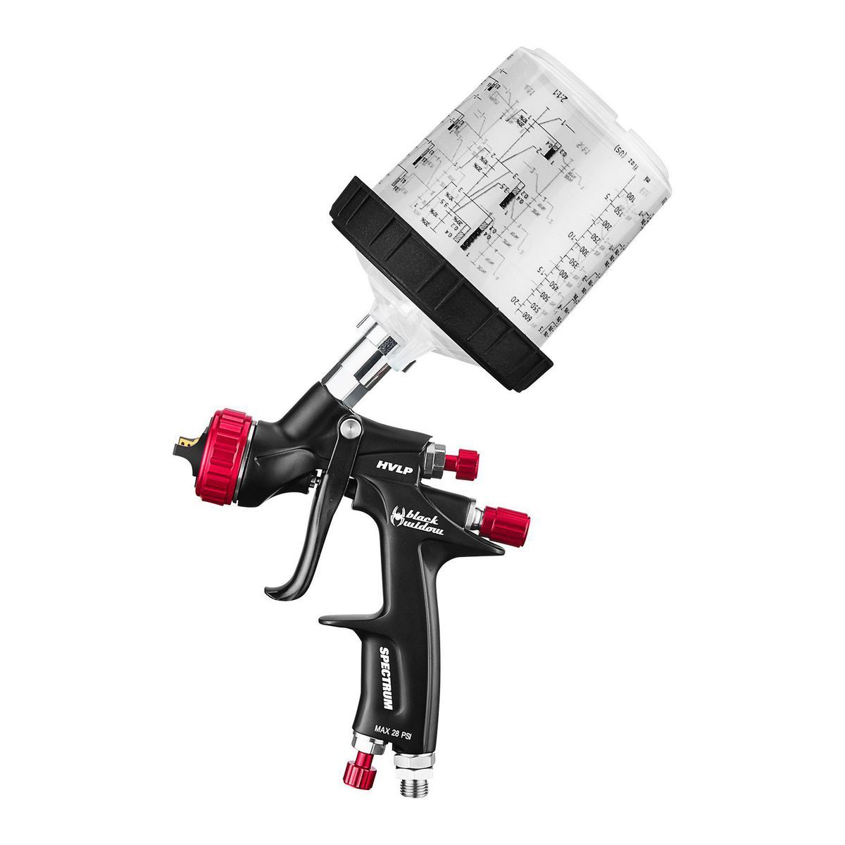 HVLP Gravity-Feed Air Spray Gun J380