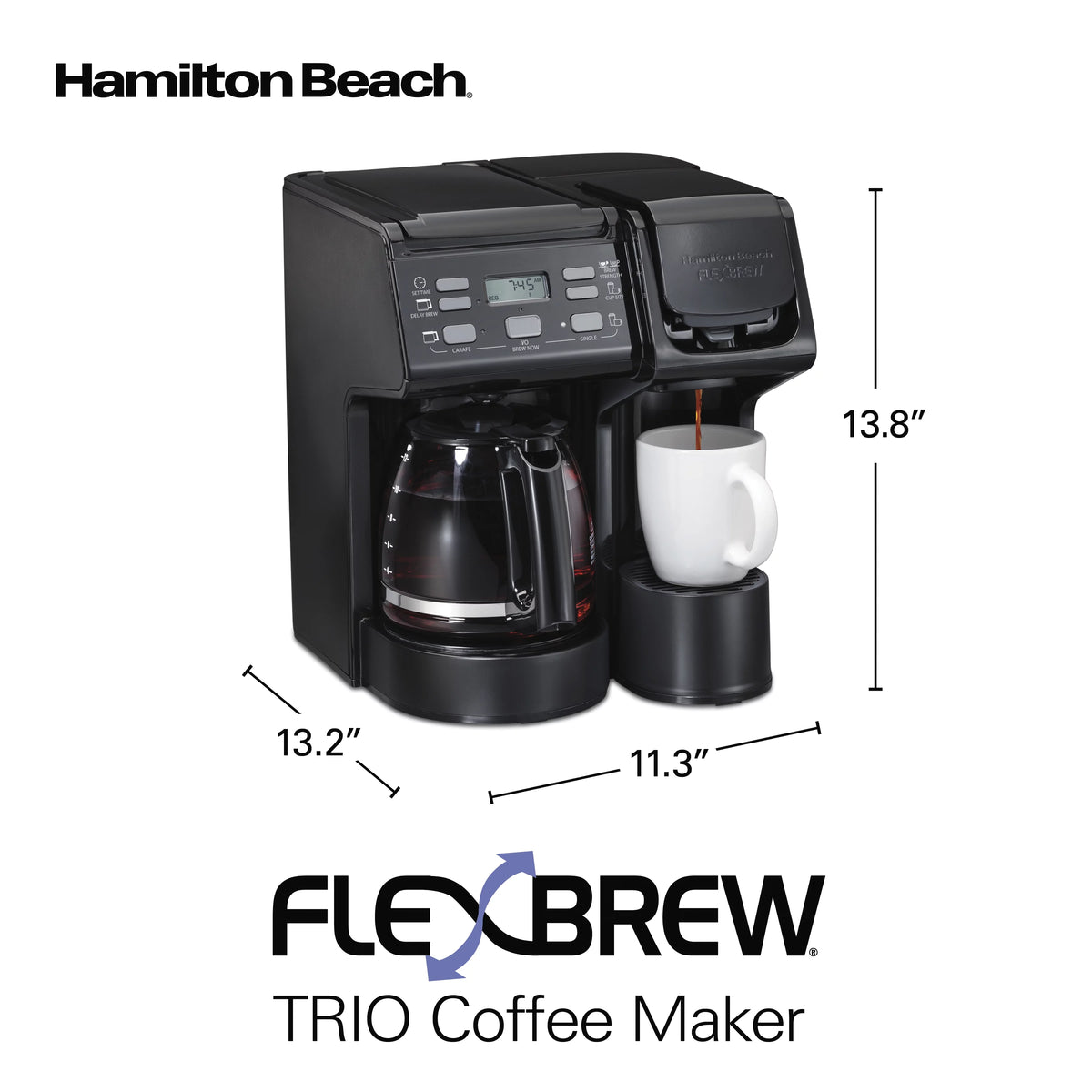 Black Coffee Maker T834