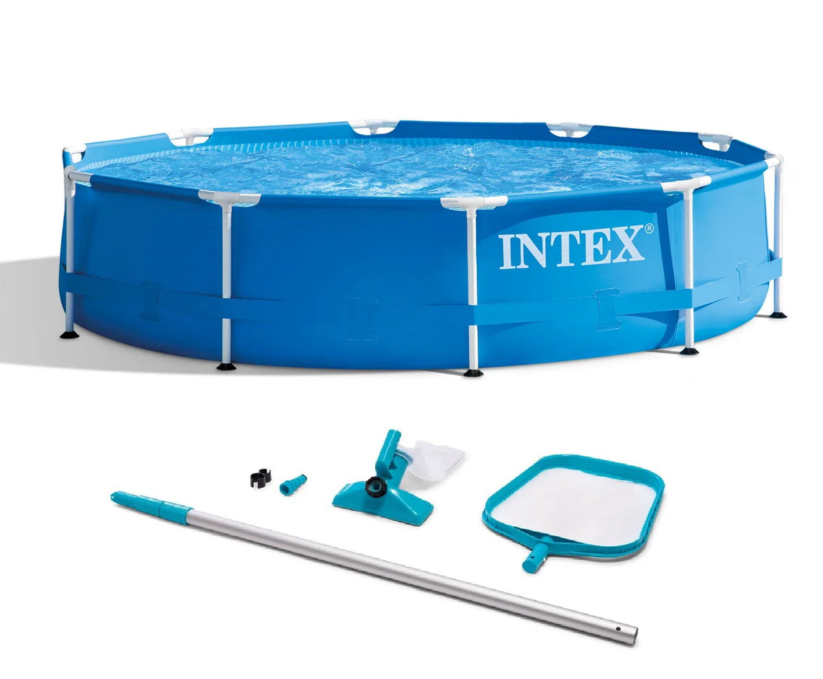 10' x 30 Metal Frame Swimming Pool with Filter Pump Q13337