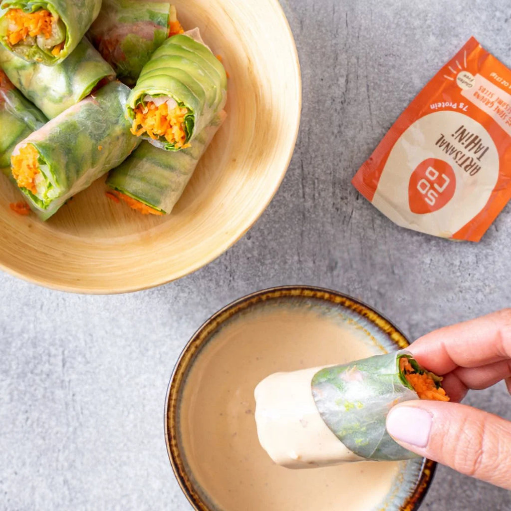 Artisanal Tahini Jars and Squeeze Packs Gluten-Free Sugar-Free W53950