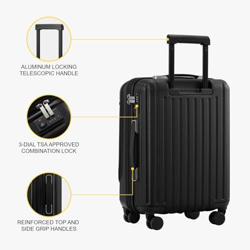 20 Inch Expandable Hardside Luggage with Tsa Lock B374185