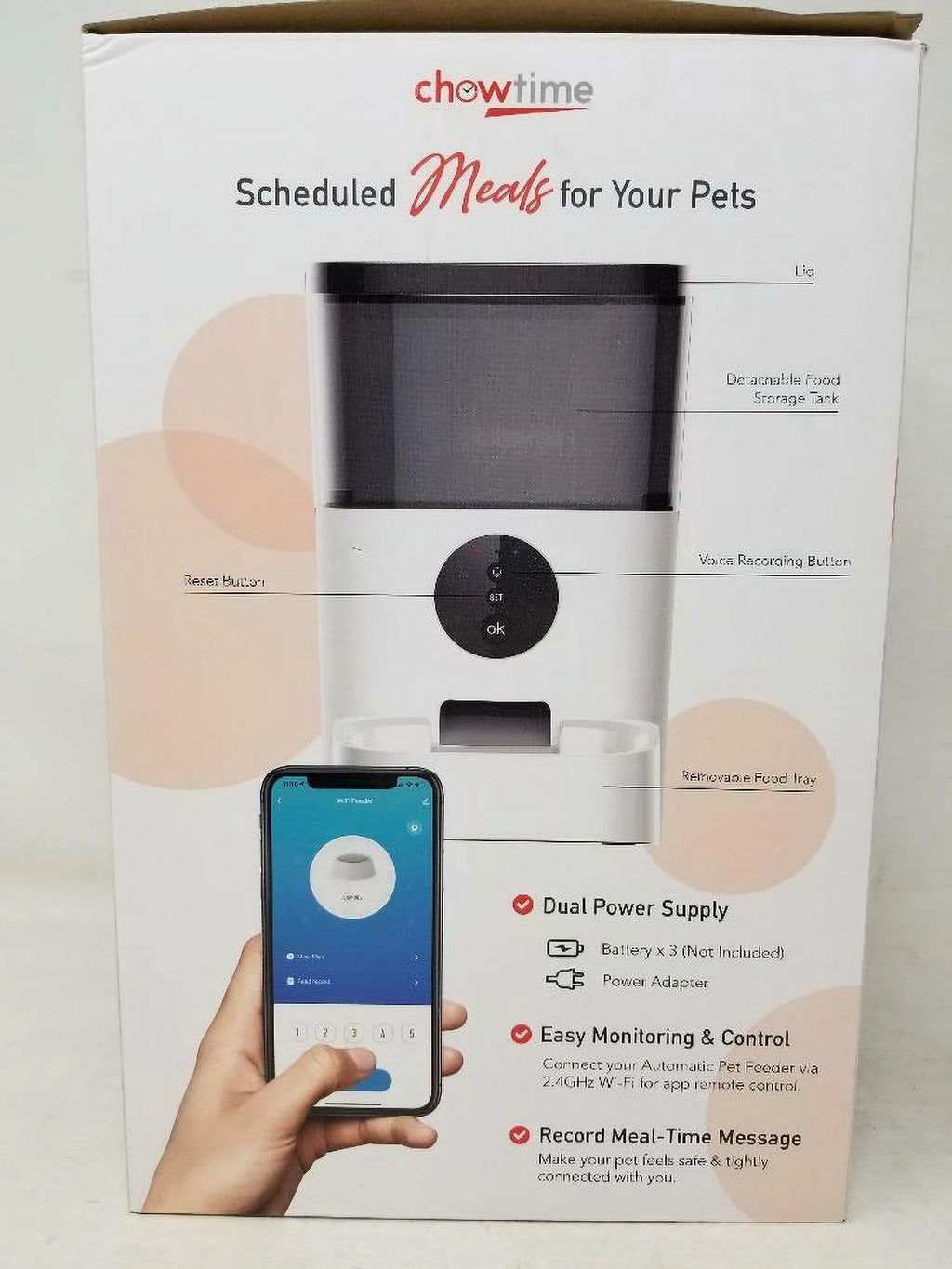 Automatic Pet Feeder W9570