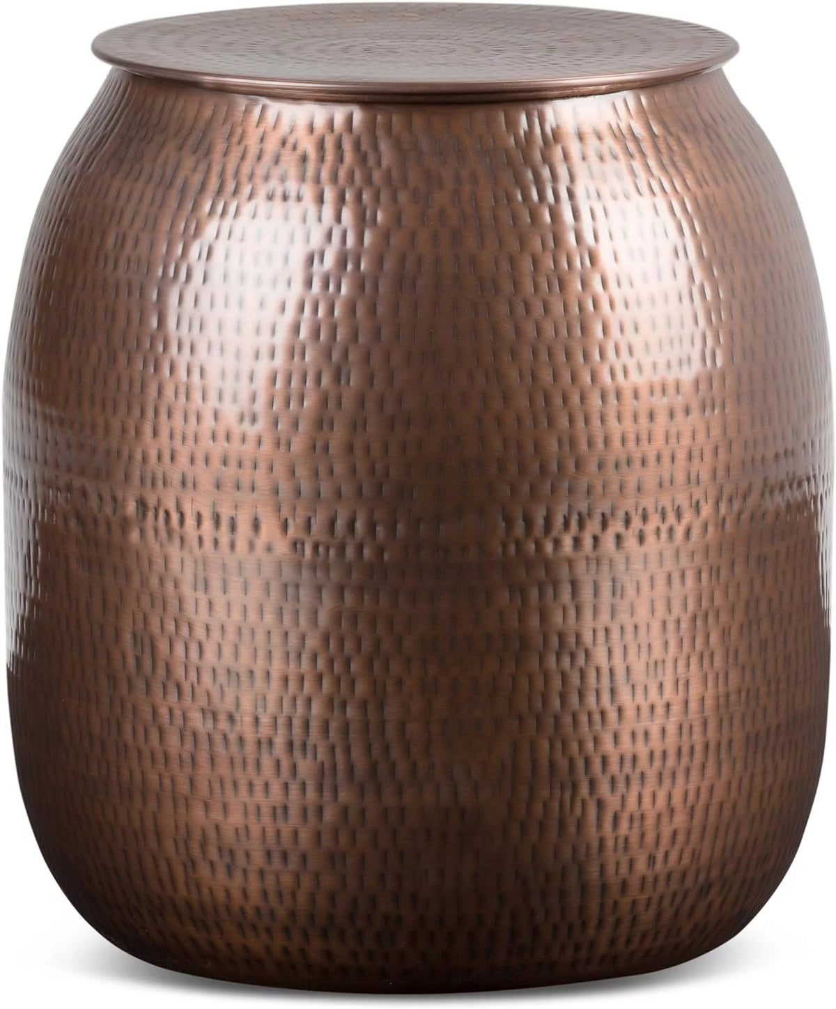 19 Inch Metal Storage Accent Side Table M82091
