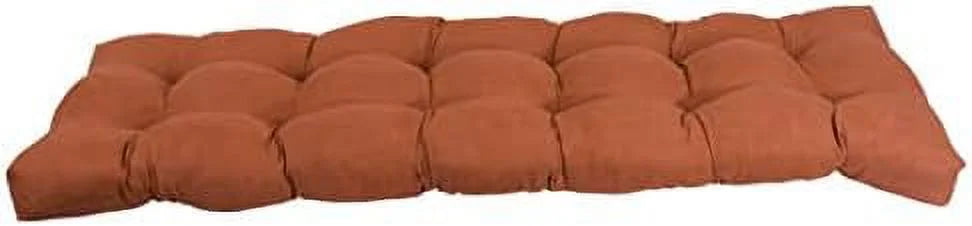 Microsuede Tufted Bench Cushion H9671