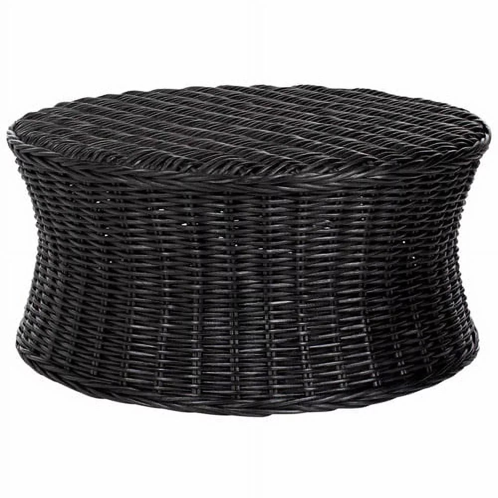 Black Round Coffee Table P2003