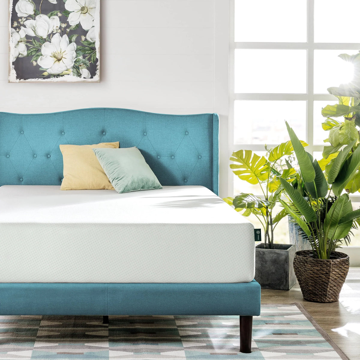 10 Green Tea Memory Foam Mattress U267938