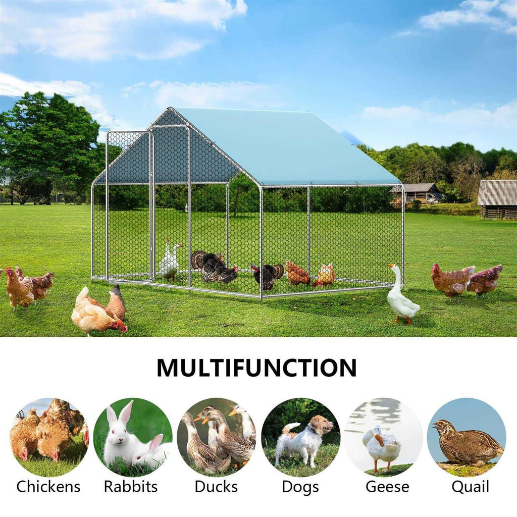 Large Metal Chicken Coop L295608