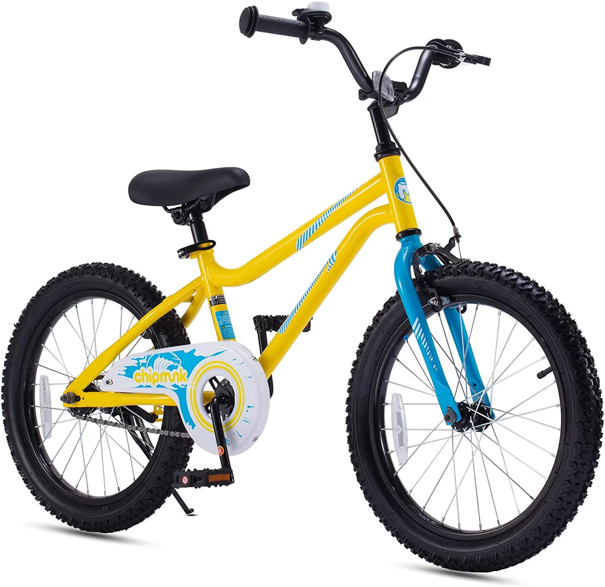 Kids Bike 18 Inch Bicycle with Kickstand Blue D345393
