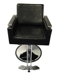 Hydraulic Barber Chair Styling Salon Spa Beauty Black C50884