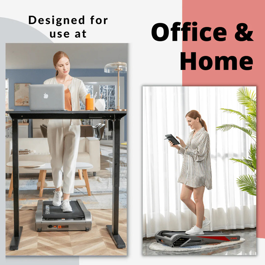 Under Desk Electric Walking Treadmill 2.0HP 5 Incline P4809