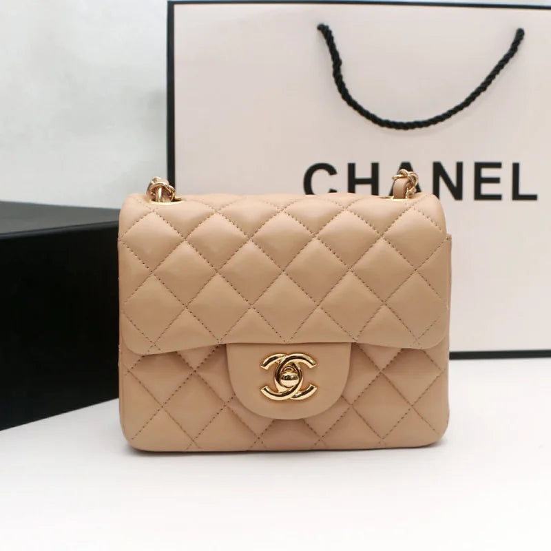 Lambskin Flap Bag V62505