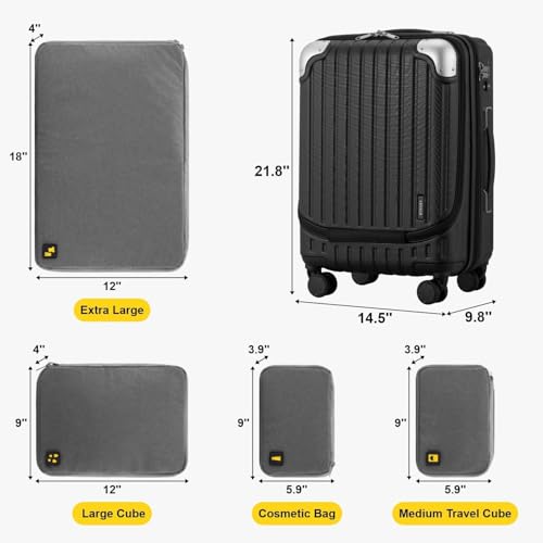 20 Inch Expandable Hardside Luggage with Tsa Lock B374185