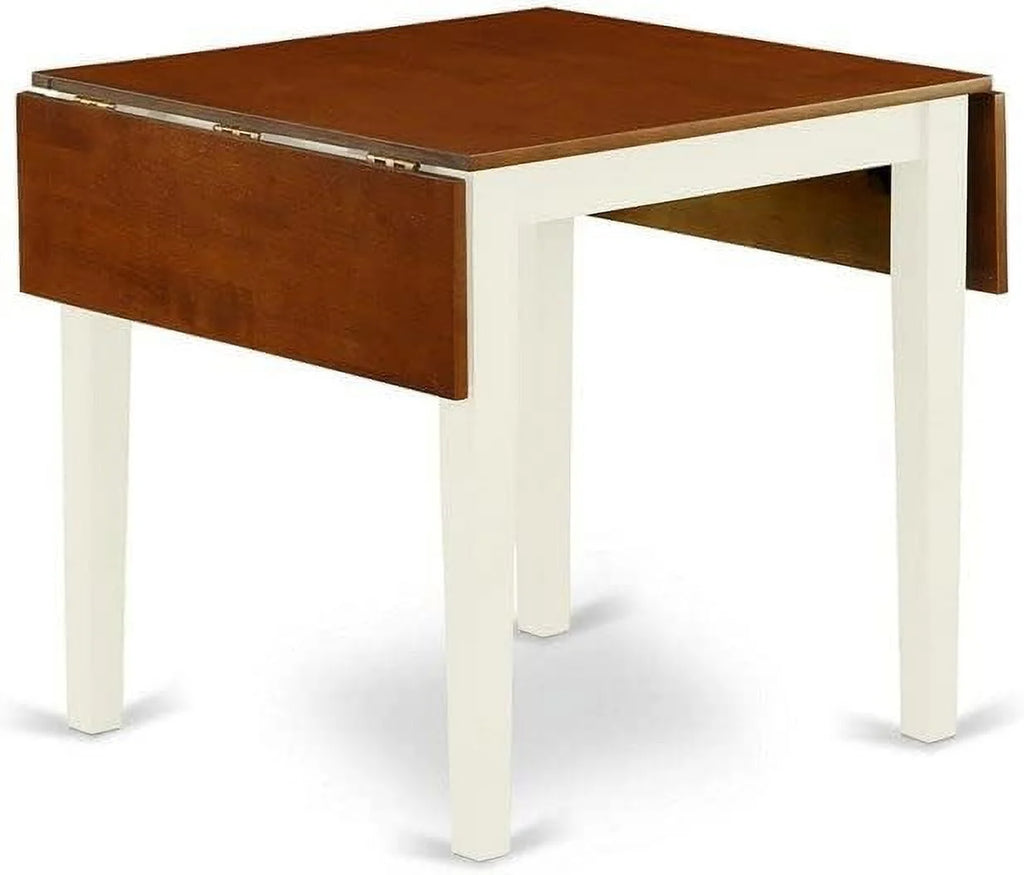 3 Piece Dinette Set with Rectangle Dropleaf Table and 2 Chairs I775