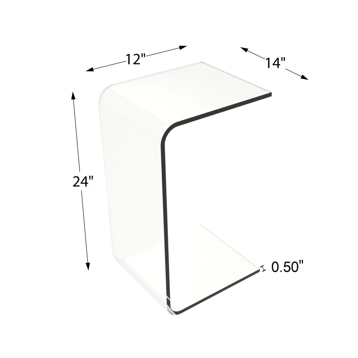 Acrylic Side Table K2531