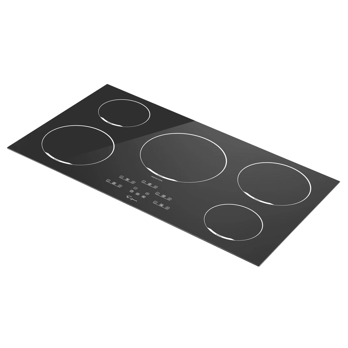 36 Inch 5 Elements Black Induction Cooktop A4624