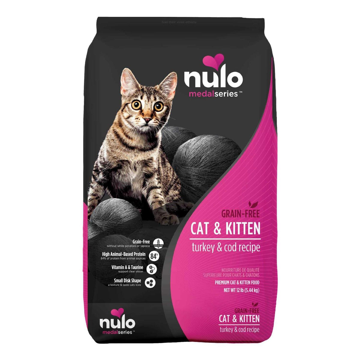 Grain-Free Turkey & Cod Dry Cat & Kitten Food G1583