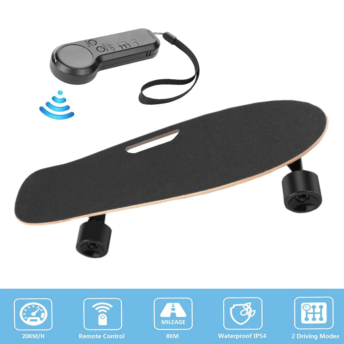 350W Electric Skateboard with Remote H22148
