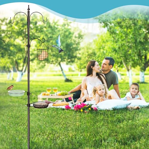 6-Hook Bird Feeding Station Kit with 4 Feeders X384