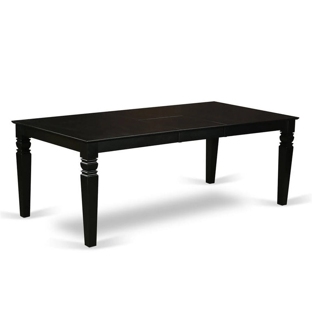 9-piece Wood Dining Table and Chairs in Black G264172