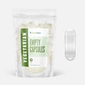 Clear Size 00 Empty Vegan Capsules 10,000 Count G757