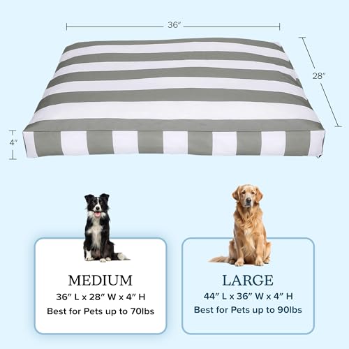 Indoor/Outdoor Dog Bed with Removable Washable Cover Y960
