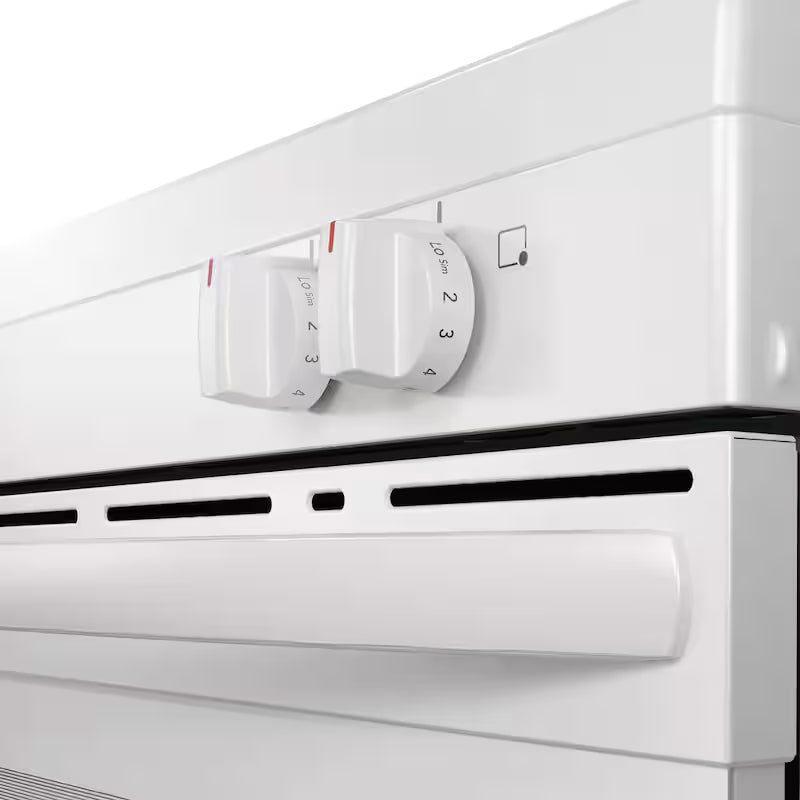 White 5 Element Freestanding Electric Range I66169