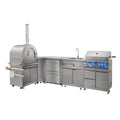 Outdoor Kitchen Package with Propane Gas Grill and Freezer A51336