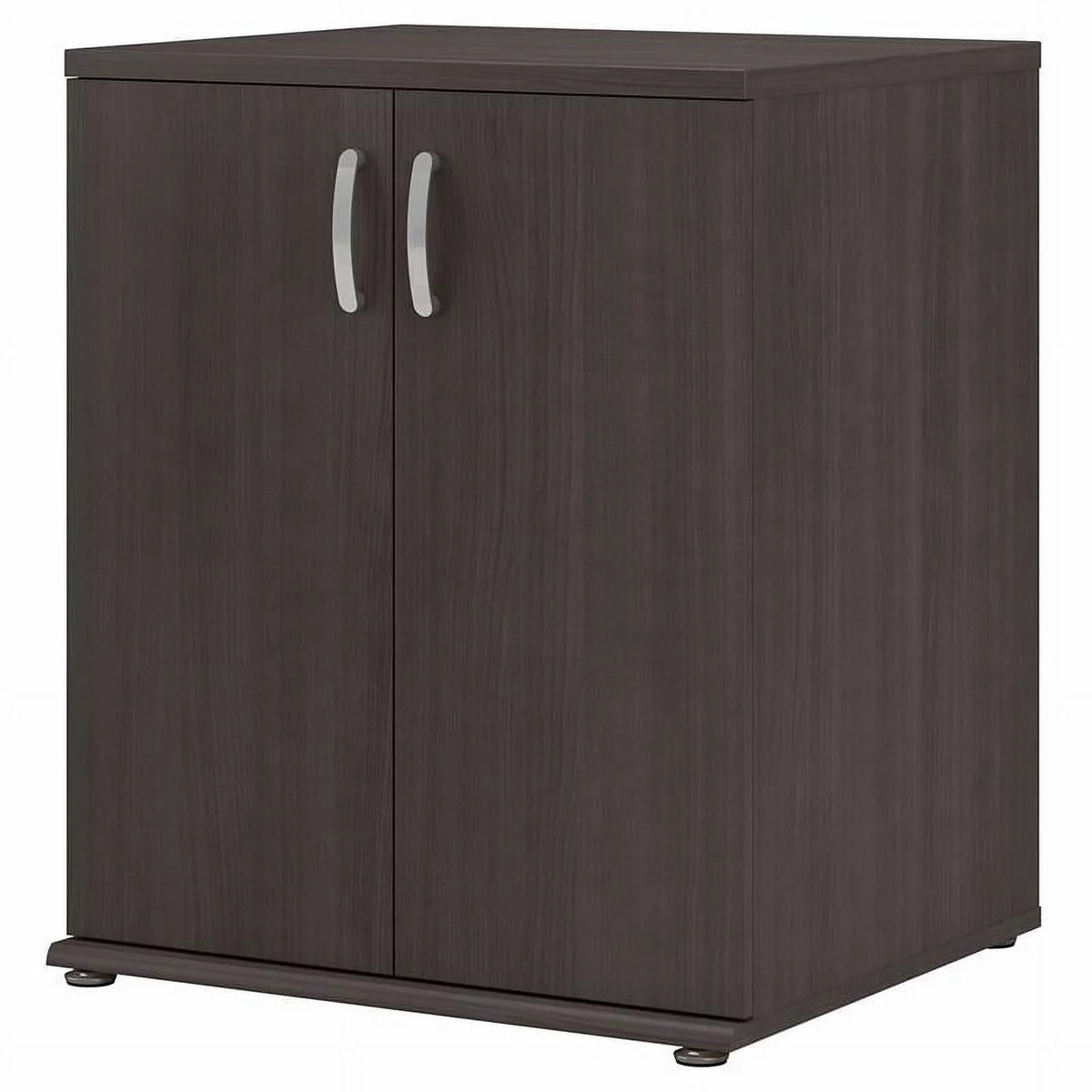 Storm Gray Engineered Wood Cabinet with Doors Y535
