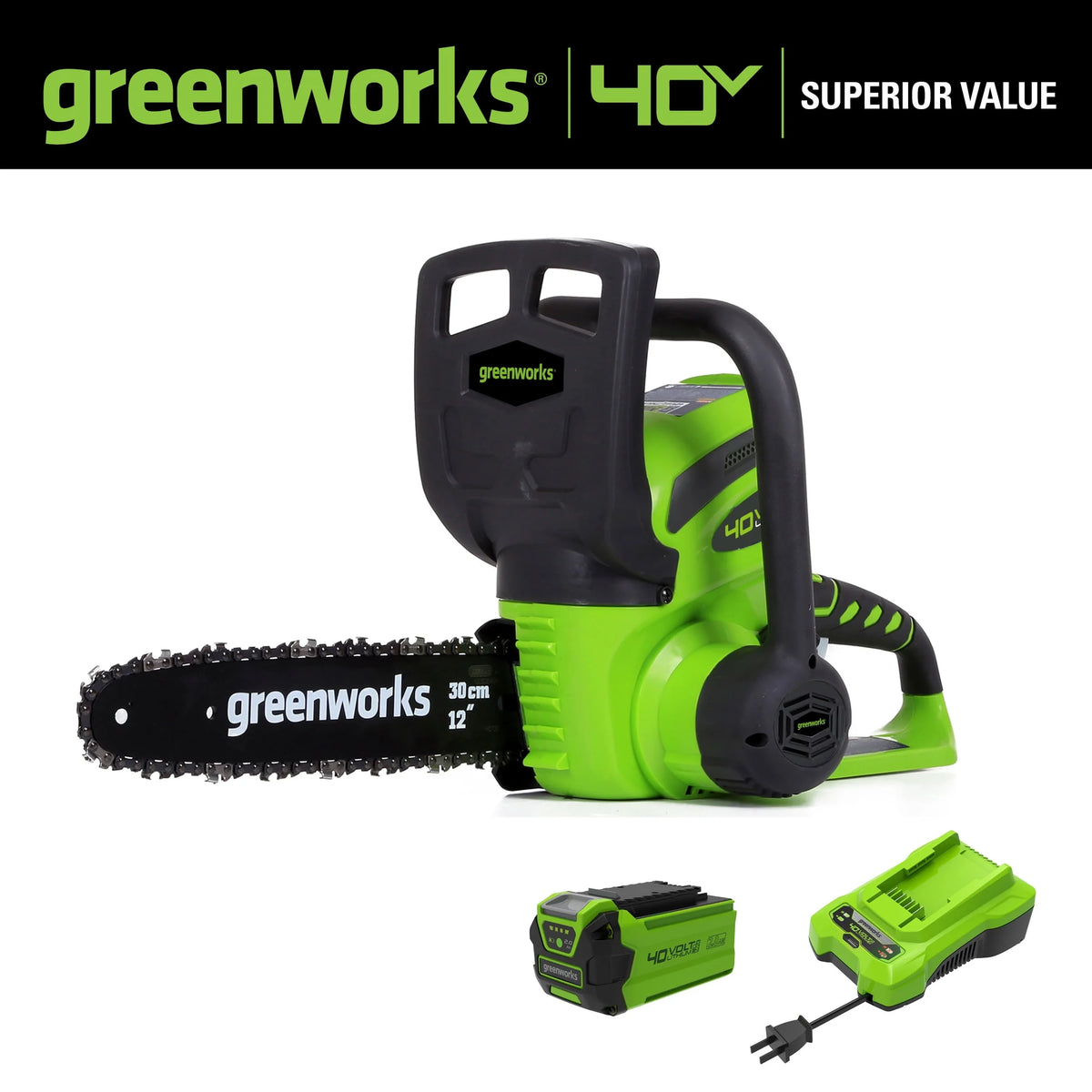 40 V Battery Powered Chainsaw M454