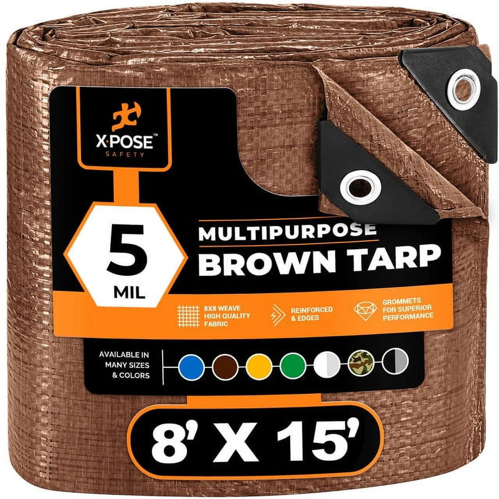 Blue 5' x 7' Waterproof Poly Tarp O191