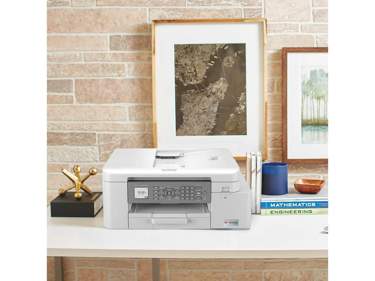 Color Inkjet All-in-One Printer with Duplex and Wireless Printing U843148