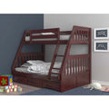 Solid Pine Bunk Bed U12074