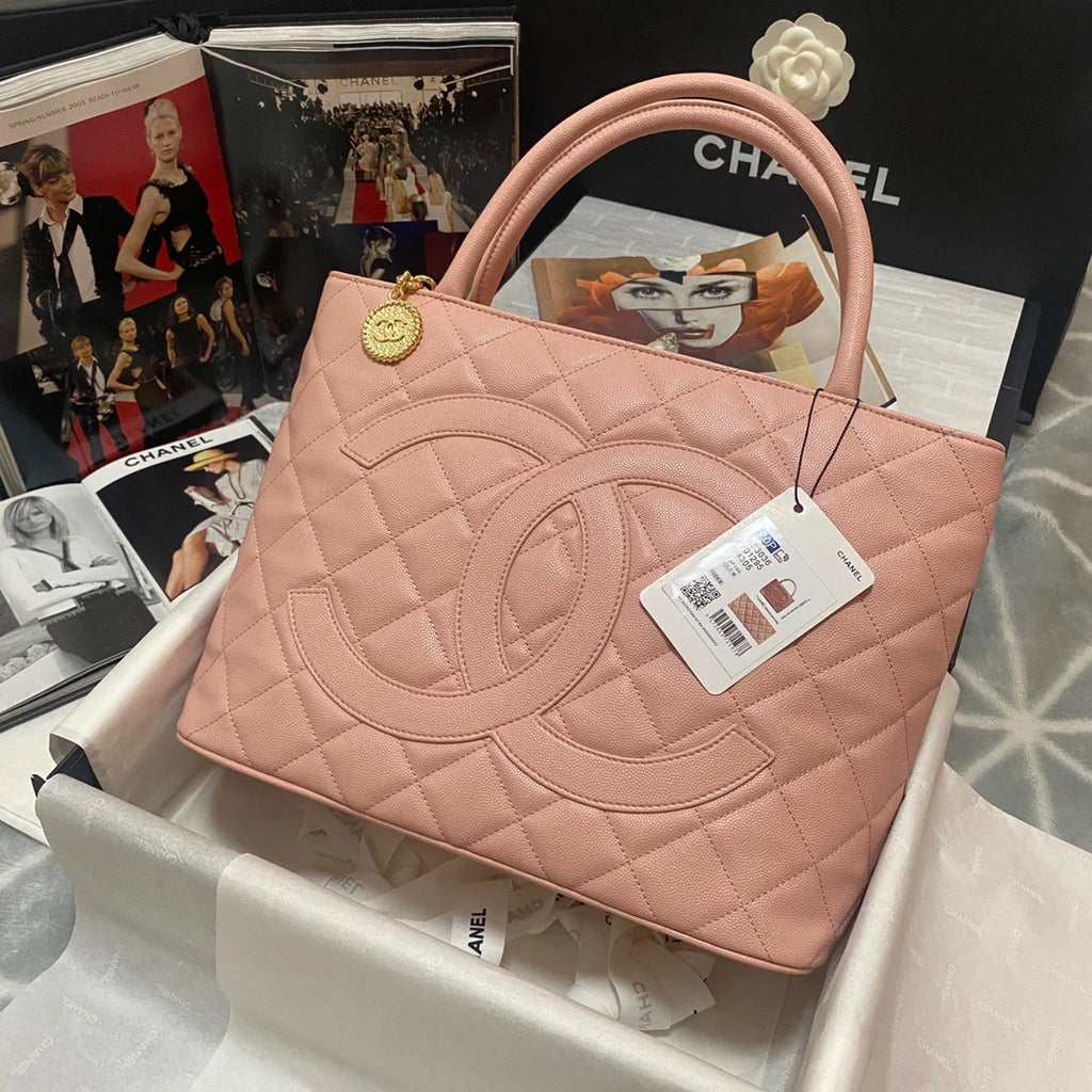 Pink Caviar Tote Handbag E306694