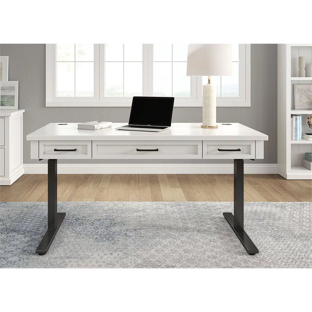 Electric Sit/Stand Desk Height Adjustable Table White S19203