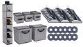 Navy 48 Piece Nursery Storage Set U94623