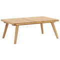 Patio Coffee Table Solid Acacia Wood N364