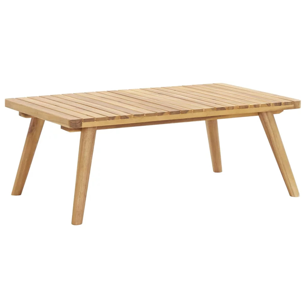 Patio Coffee Table Solid Acacia Wood N364