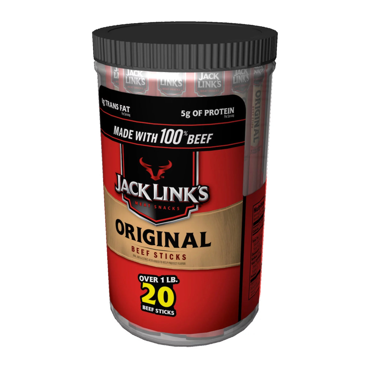 Beef Sticks Original 0.92oz 20 CT Z611