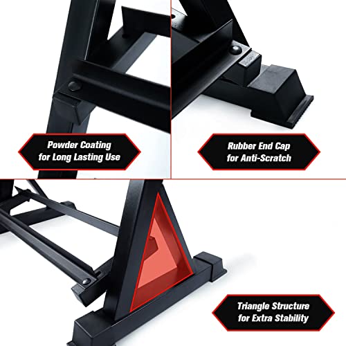 3-Tier Dumbbell Rack Weight Storage Organizer A987779