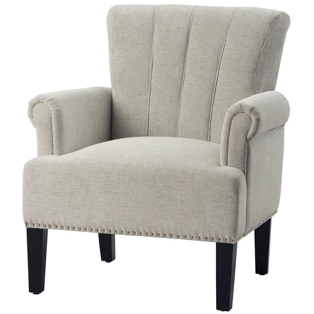 Navy Blue Polyester Tufted Accent Armchair W502